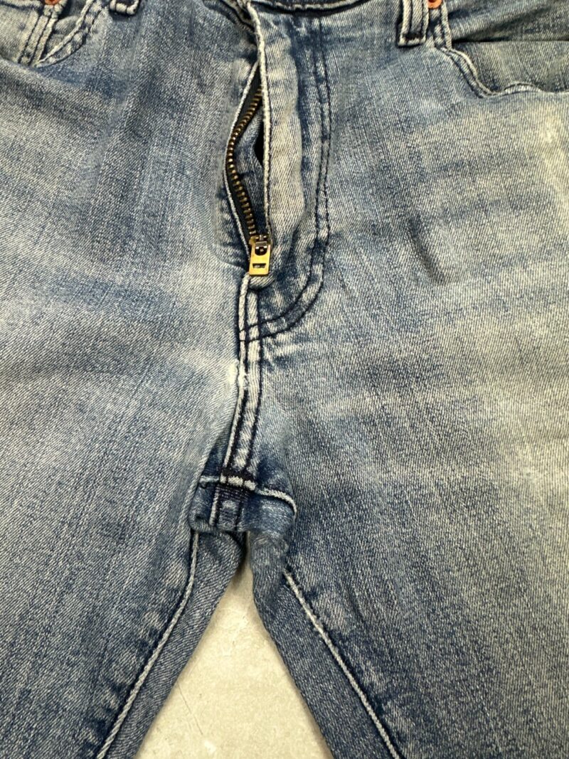 Levi's 511 Slim Fit Men's Jeans W34 L34 Light Blue Wash Denim Red Tab Zip Fly