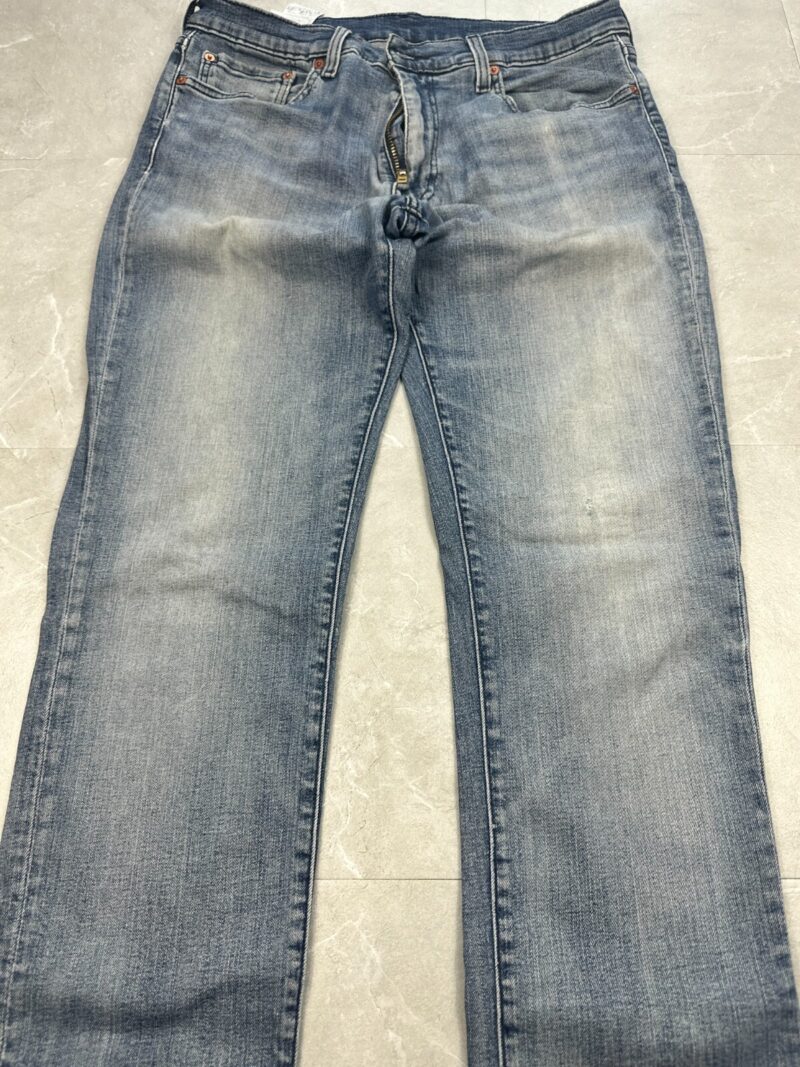 Levi's 511 Slim Fit Men's Jeans W34 L34 Light Blue Wash Denim Red Tab Zip Fly