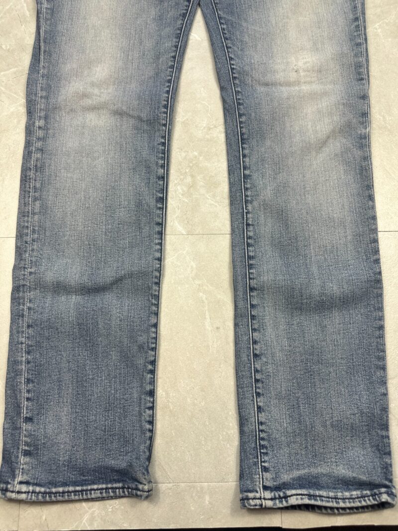 Levi's 511 Slim Fit Men's Jeans W34 L34 Light Blue Wash Denim Red Tab Zip Fly