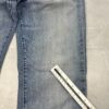 Levi's 511 Slim Fit Men's Jeans W34 L34 Light Blue Wash Denim Red Tab Zip Fly