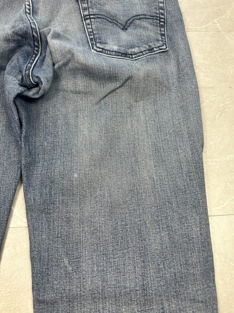 Levi's 511 Slim Fit Men's Jeans W34 L34 Light Blue Wash Denim Red Tab Zip Fly
