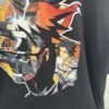 Naruto Shippuden Anime T-Shirt Black Graphic Tee XL Manga Character Top VIZ Medi