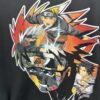 Naruto Shippuden Anime T-Shirt Black Graphic Tee XL Manga Character Top VIZ Medi